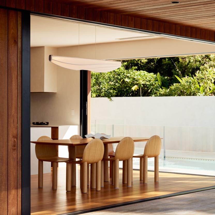 Cerno decorative fixture with Lutron Ketra Intelligent Lighting